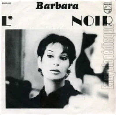 Quelle est cette chanson de Barbara ?