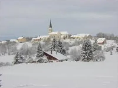 Couvrez-vous avec cette vue enneigée de Saint-Laurent-en-Grandvaux. Commune Jurassienne, elle se trouve dans l'ex région ...