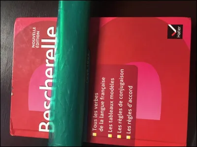 Ce livre se nomme ''Bescherelle''. Alors lisez ce qu'il est écrit dessus, puis dites-moi de quel type de livre il s'agit.