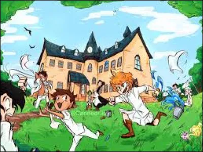 [Tome 1] - Lorsque le manga commence, combien y a-t-il d'enfants à l'orphelinat Grace Field House ?