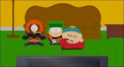 Quelle chanson Cartman chante-t-il sur cette image ?