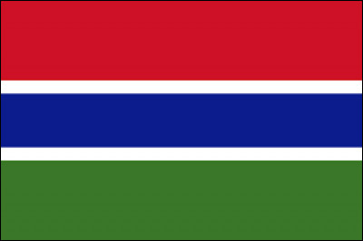 La Gambie est un pays bordé par l'océan Indien.