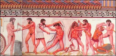 Étrusques : D'où vient cette fresque de la période hellénistique ?