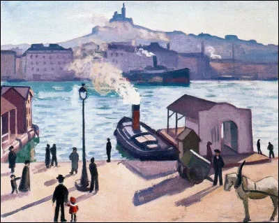 "Le Port de Marseille" est un tableau de quel peintre ?
