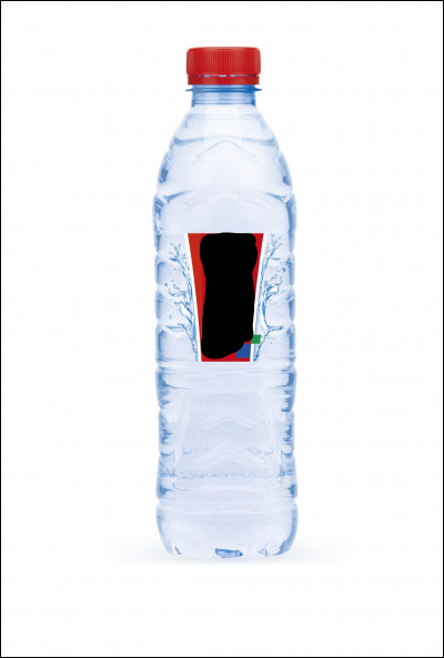 Quelle est la marque de cette bouteille d'eau ?
