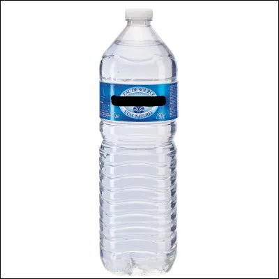Quelle est la marque de cette bouteille d'eau ?