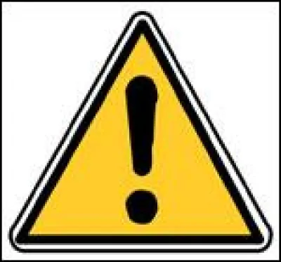 Que signifie le panneau suivant ?