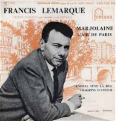 ''Marjolaine'' est un titre de Francis Lemarque. Quel est l'autre nom de la marjolaine ?
