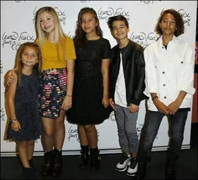 En quelle année le groupe "Kids United Nouvelle Génération" a été créé ?