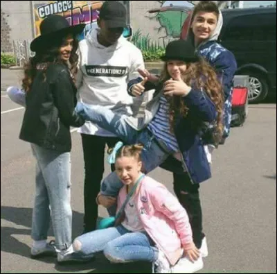 Qui sont les plus agé(e)s du groupe "Kids United" ?