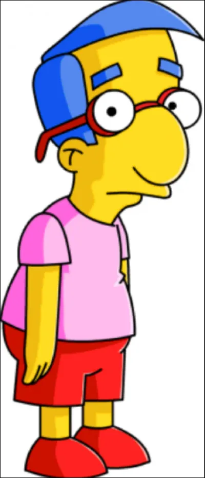 Ce personnage s'appelle "Milhouse". Vrai ou faux ?