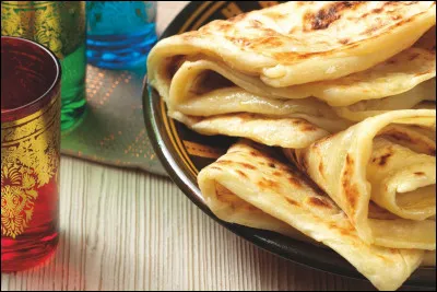 La msemen est une pâte feuilletée...