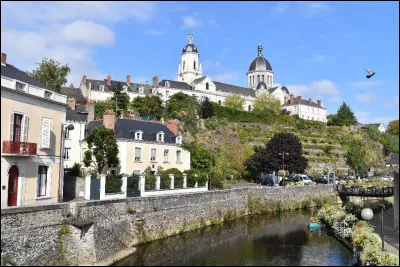 Ville de 6 800 habitants du département du Maine-et-Loire, traversée par l'Oudon, affluent de la Mayenne :