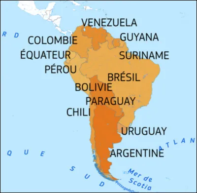 Quel est le plus grand pays d'Amérique du Sud ?