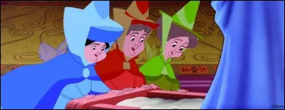 Quels sont les noms de ces fées dans le film "La Belle au bois dormant" ?