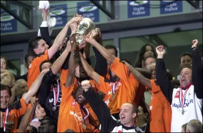 En quelle année le FC Lorient a-t-il remporté la Coupe de France ?