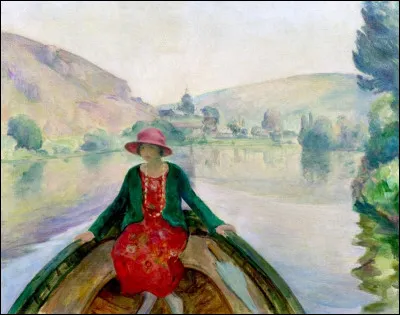 "Sur le bateau" est un tableau de quel peintre ?