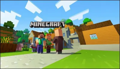 À l'horizon se dessine un village de PNJ. Que fais-tu ?