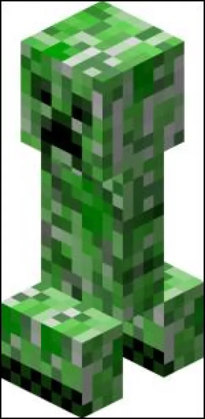 Tu croises un Creeper sur ton chemin. Comment es-tu équipé ?