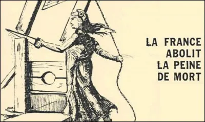 En quelle ann&eacute;e, la loi sur l'abolition de la peine de mort a-t-elle &eacute;t&eacute; adopt&eacute;e en France ?