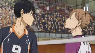 Lors de la finale du tournoi du représentant de Miyagi opposant le lycée Karasuno à l'académie Shiratori Zawa, quel geste technique Kageyama a-t-il réalisé en vengeance au passeur adverse qui l'avait fait juste avant ?