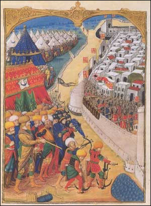 Lorsque les Turcs s'emparent de Constantinople en 1453, quelles régions d'Europe possèdent-ils déjà ?