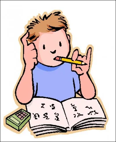 Tu as des cours à apprendre...