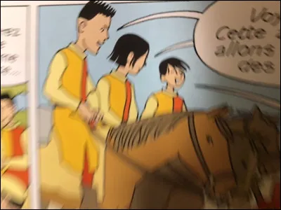 Quelle est l'&eacute;quipe de ces personnages ?