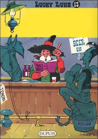 1959 (album n°13) > Goscinny déploie toute sa verve pour décrire l'histoire inspirée d'un réel far-west sans foi ni loi : quel est ce personnage ?