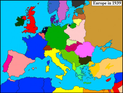 Quel événement fait basculer le monde (d'abord l'Europe) dans la Seconde Guerre mondiale ? (1939-1945)