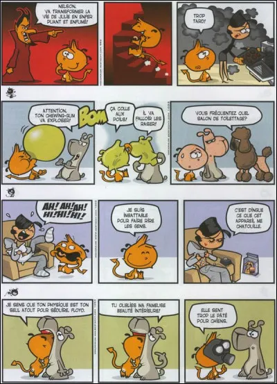 Qui est l'auteur de la bande dessinée "Nelson" ?