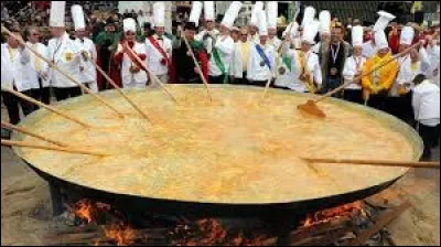 O&ugrave; se d&eacute;roule "l'omelette g&eacute;ante" ?