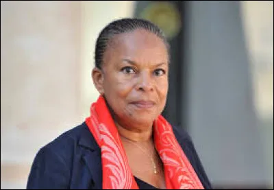 Christiane Tobira fut ministre de la Justice entre 2012 et 2016.