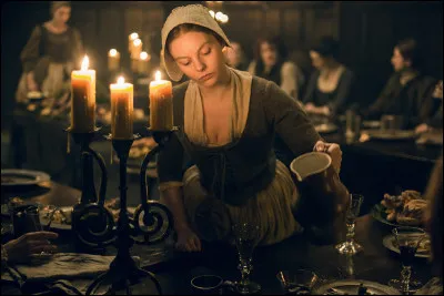 Qui est Laoghaire et que fait Jamie pour elle ?