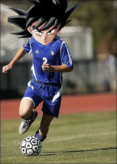 Il est l'homme du match de la finale. Il a marqué à la 52e minute, le seul but du match. L'équipe DBZ l'emporte ! Qui est ce personnage ?