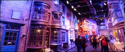 Deux virages après, on se retrouve, éperdu, au milieu du Chemin de Traverse. Quel magasin figure au premier plan ?