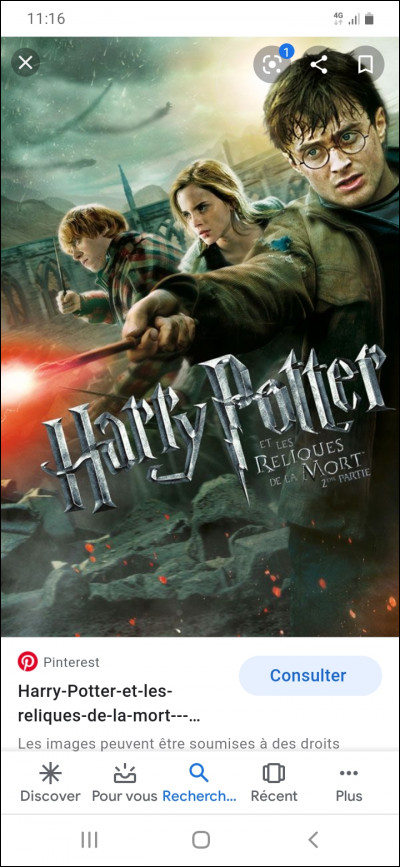 Quand est sorti le dernier 'Harry Potter' ?