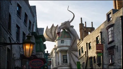 Où ne se trouve pas ce dragon sur la photo ?