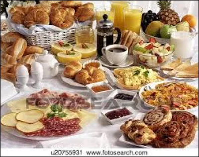 Tu descends prendre ton petit-déjeuner. Personne n'est là. Que fais-tu ?