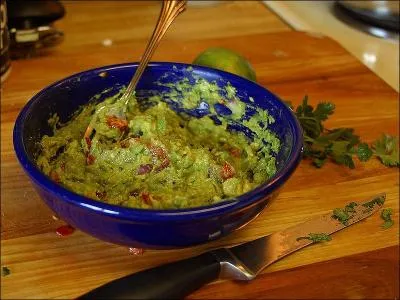 A base de quoi est fait le guacamole ?