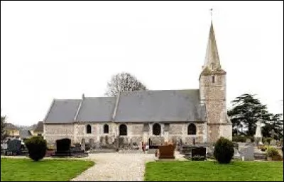 Nous sommes en Normandie devant l'église Saint-Michel de Grand-Camp. Commune de l'arrondissement du Havre, elle se situe dans le département ...