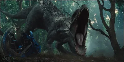 Ce redoutable dinosaure appara&icirc;t dans le film "Jurassic World". C'est un hybride cr&eacute;&eacute; gr&acirc;ce &agrave; l'ADN d'une seiche, d'une rainette et d'un crotale ainsi que de plusieurs esp&egrave;ces de dinosaures. Dans le film, on l'appelle...