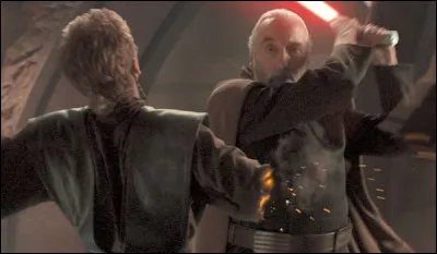 Qui vient en aide à Obi-Wan et à Anakin face au comte Dooku, dans l'épisode 2 ?
