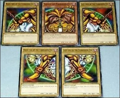 Quel est le type des 5 parties d'Éxodia ?