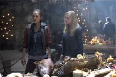 Qui était présent lors du banquet de l'alliance, au moment de la tentative d'empoisonnement de Lexa ?