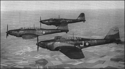 Ce bombardier léger britannique, engagé en Belgique et au dessus de Maastricht, s'est avéré sous-motorisé, lent et peu maniable, très vulnérable à la fois aux chasseurs allemands et à la Flak. C'est le ...