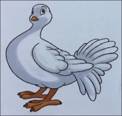 Cet animal est le symbole de la paix.