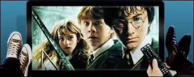 Je vais regarder Harry Potter à la "télévision".
