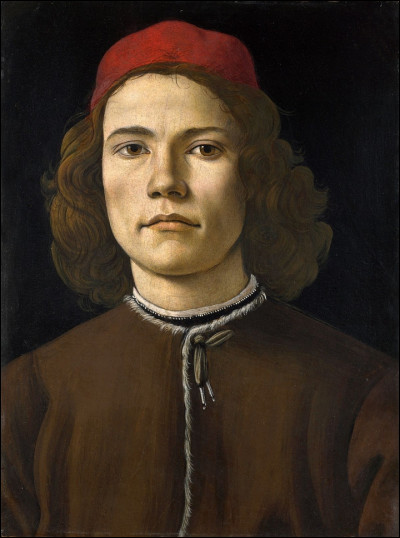 Quel peintre italien de la Renaissance a réalisé le tableau "Portrait de jeune homme" ?