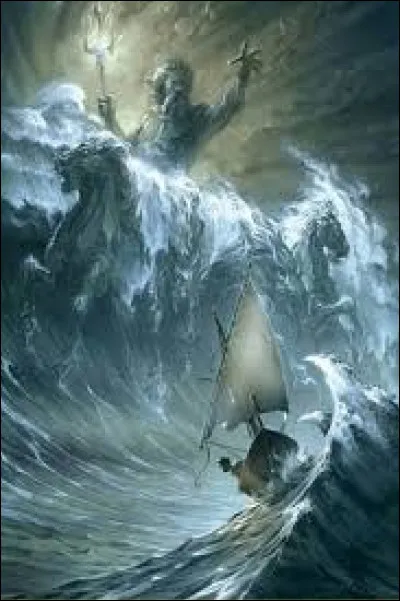 Il adore l'eau et son épouse est Téthys. Qui est-il ?